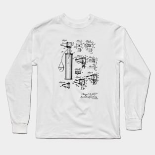 Otoscope Vintage Patent Hand Drawing Long Sleeve T-Shirt